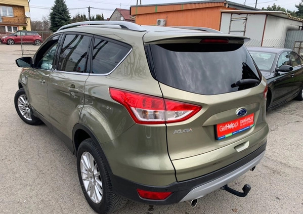 Ford Kuga cena 49900 przebieg: 195008, rok produkcji 2014 z Brzesko małe 436